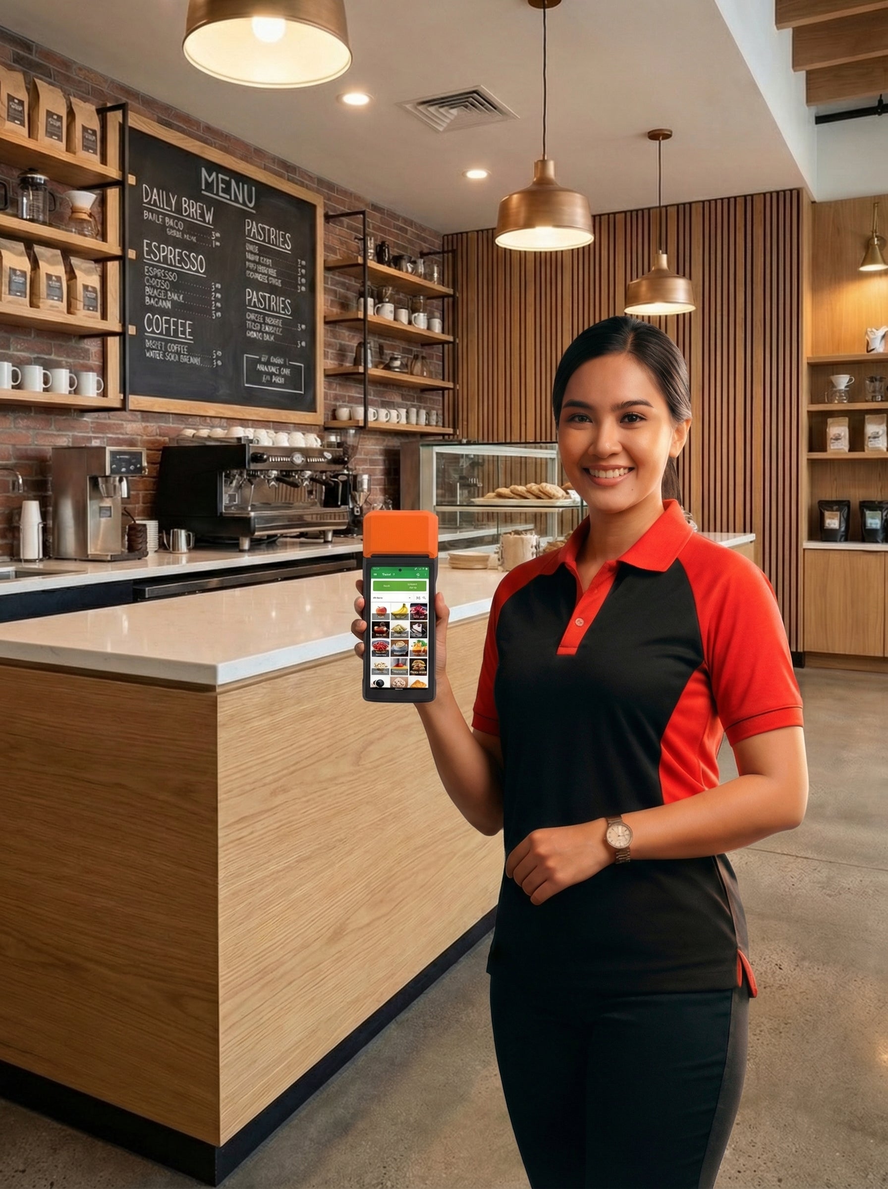 Handheld V1 5.5" All-in-One POS Hardware Set